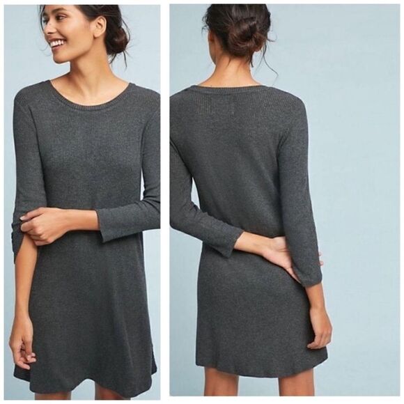 Anthropologie Velvet by Graham & Spencer Chrissy Tunic Dress || SZ XSP - Picture 1 of 11